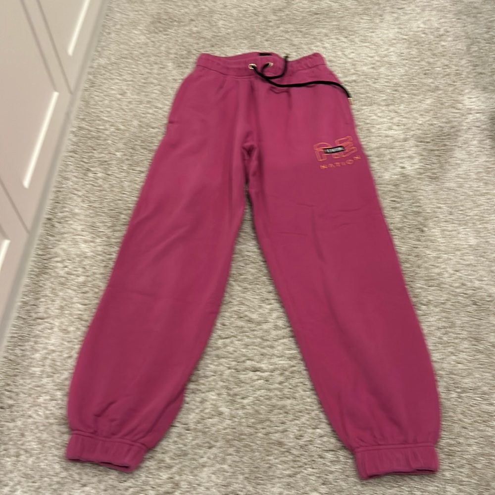P.E. Nation pink sweatpants. Great condition. Small.
